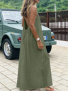 Sleeveless Loose Sleepwear Maxi Dress