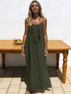 Sleeveless Loose Sleepwear Maxi Dress