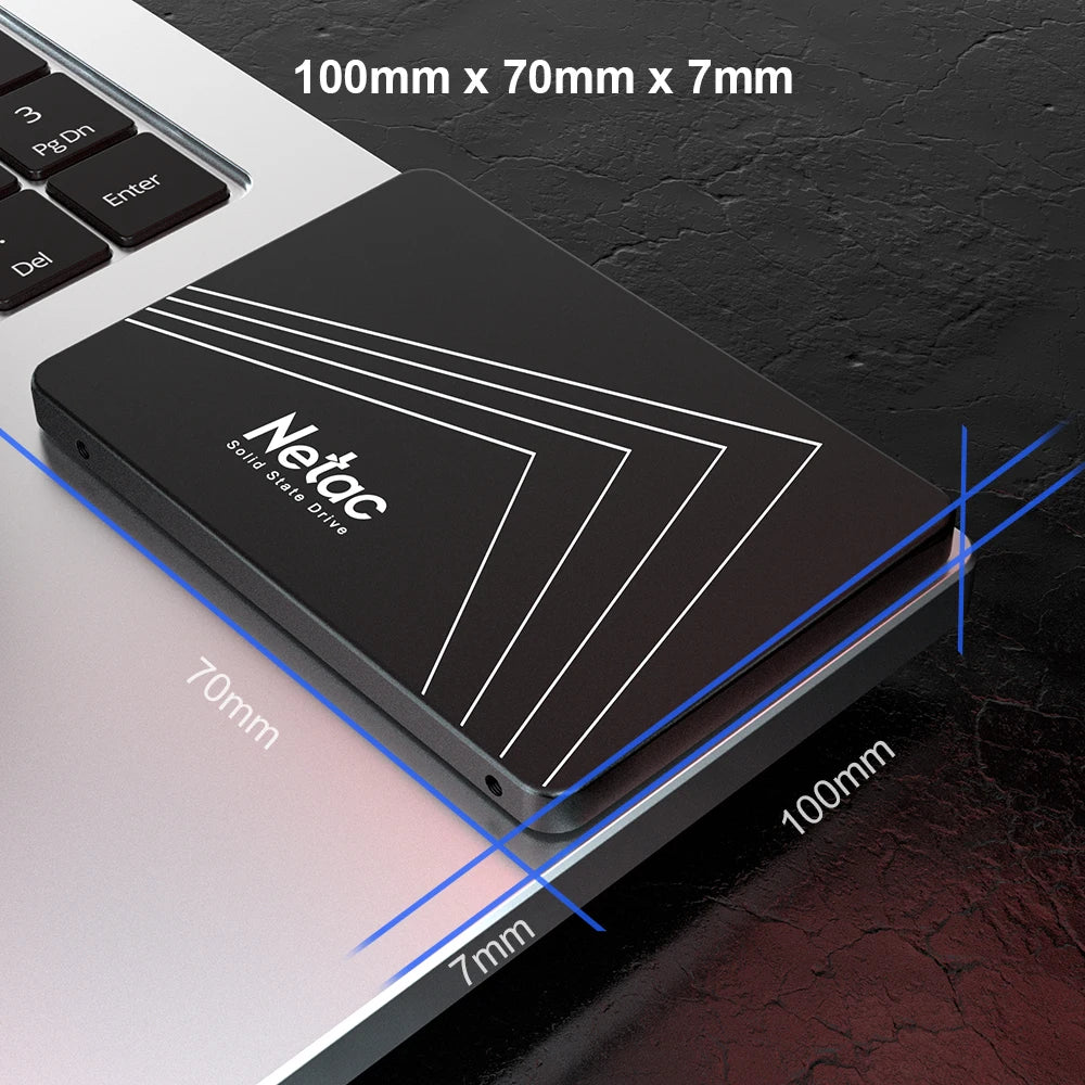 Netac SATA SSD 2TB 4TB 1tb 128gb SSD 480gb 512gb 256gb HD SSD Hard Drive Disk Hdd Internal Solid State Drive for Laptop PC