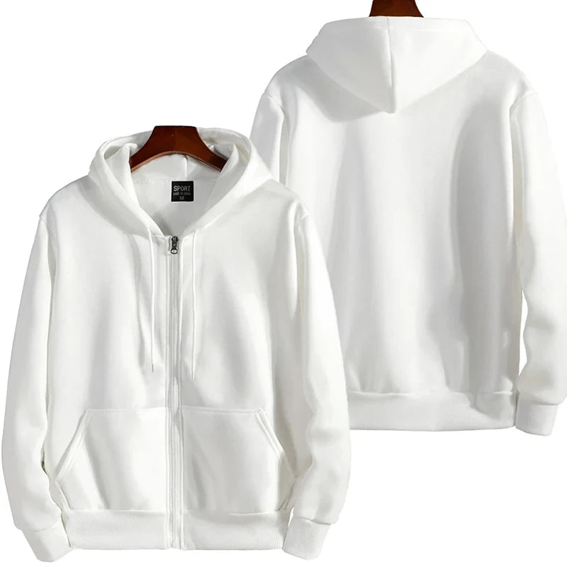 Men's Zip-Up Hoodie | Casual Streetwear Sweatshirt