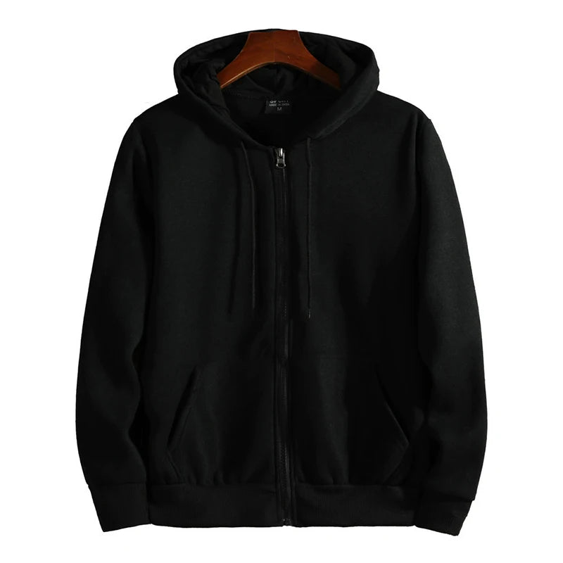 Men's Zip-Up Hoodie | Casual Streetwear Sweatshirt