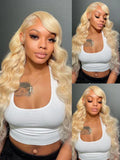 613 Hd Lace Frontal Wig 13x6 Body Wave Wig Raw Hair Vietnamien PrePlucked Blonde 13x4 Lace Front Wig Human Hair 360 Lace 30" 40"