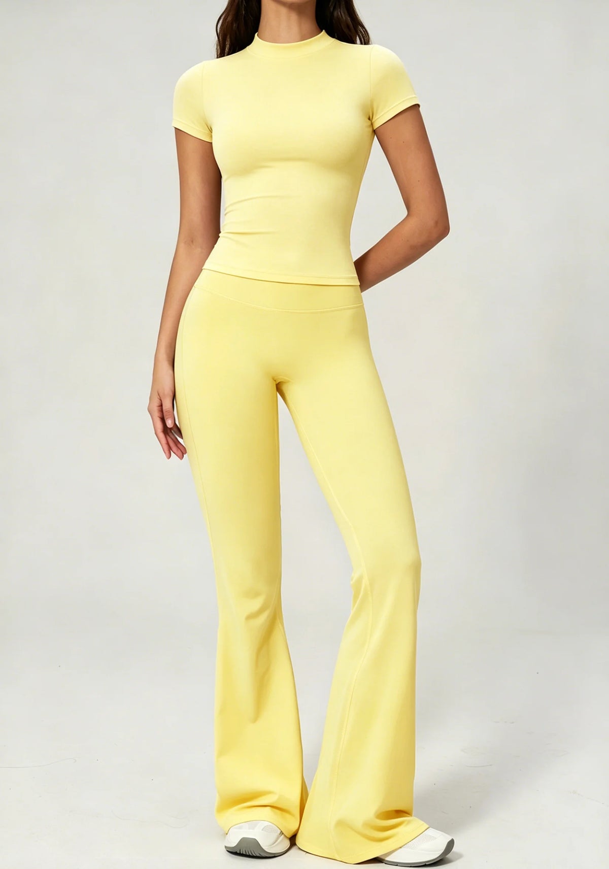 Women's Seamless Yoga Two-Piece Set