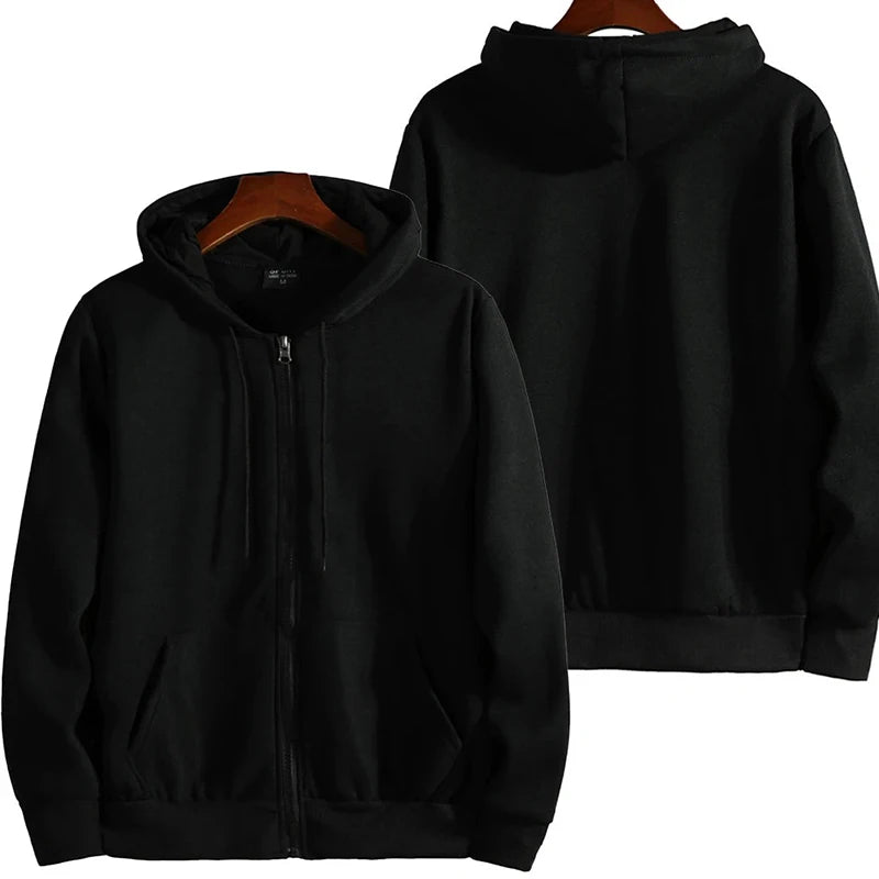 Men's Zip-Up Hoodie | Casual Streetwear Sweatshirt
