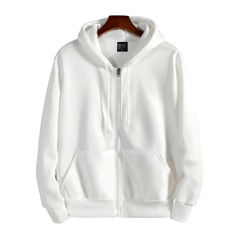Men's Zip-Up Hoodie | Casual Streetwear Sweatshirt